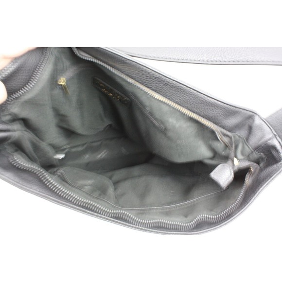 Darcy Marks London Black Pebbled Purse Tote with Pockets and Coin Purse - Picture 5 of 6